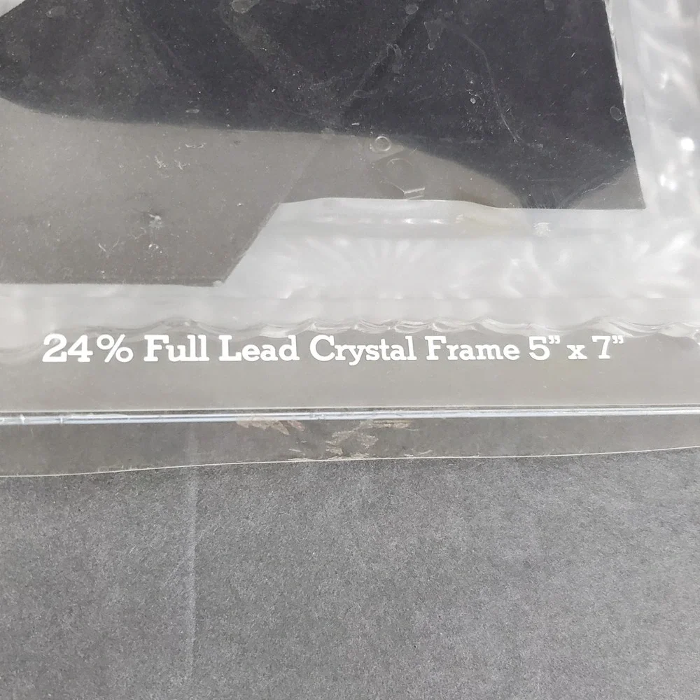 Vintage 1989 International‎ Silver Company Full Lead Crystal 5